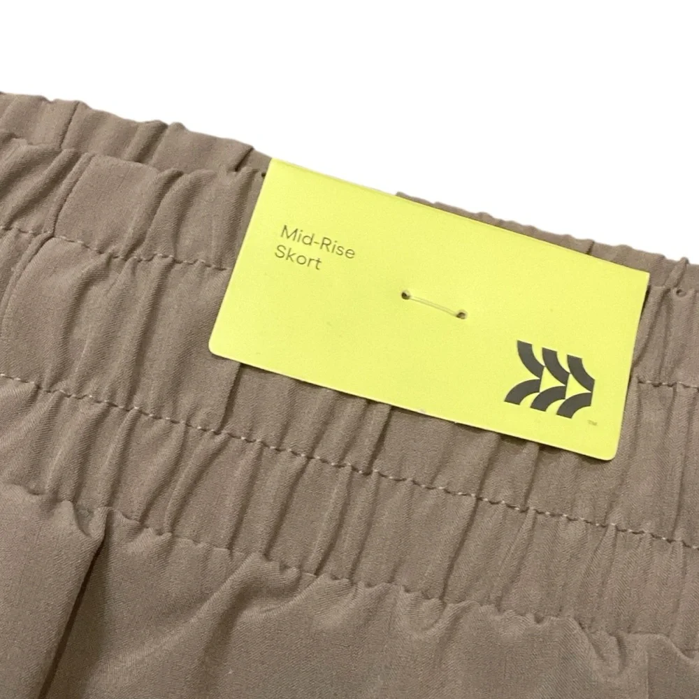 All in Motion Flex‎ Woven Skort Taupe Color Size XXL NEW Athleisure Tennis
